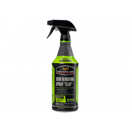 Corecție vopsea Meguiars Iron Removing Spray "Clay" - preparat pentru decontaminarea chimică a vopselelor și a altor suprafețe, 946 ml | race-shop.ro