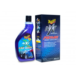 Meguiars NXT Wash & Wax Kit - set de bază de produse cosmetice auto pentru spălare și protecție vopsea