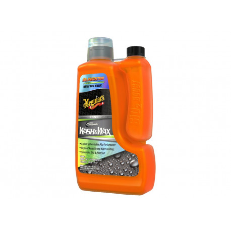 Spălare Meguiars Hybrid Ceramic Wash & Wax - sampon auto hibrid ceramic, 1 410 ml + 236 ml | race-shop.ro