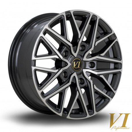Jante aliaj 6Performance Jantă 6Performance Loaded 18X8 5X160 65,1 ET50, Gunmetal | race-shop.ro