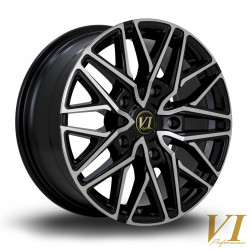 Jantă 6Performance Loaded 18X8 5X160 65,1 ET50, Black