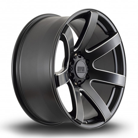 Jante aliaj Alpha Offroad Jantă Alpha Offroad Gauntlet 20X9 6X139 106.1 ET40, Black | race-shop.ro