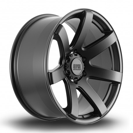 Jante aliaj Alpha Offroad Jantă Alpha Offroad Gauntlet 20X9 5X120 72,6 ET30, Black | race-shop.ro