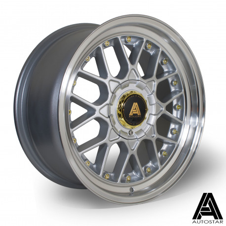 Jante aliaj Autostar Jantă Autostar Sprint 17X8 4X98/4X100 67,1 ET30, Silver | race-shop.ro