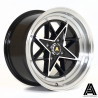 Disk Autostar STR 15X8 4X100 73,1 ET25, Black