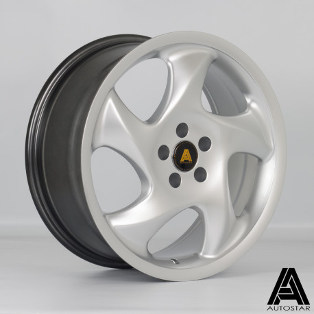 Jante aliaj Autostar Jantă Autostar Twist 17X7.5 5X100 73,1 ET35, Silver | race-shop.ro