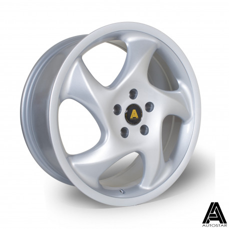 Jante aliaj Autostar Jantă Autostar Twist 18X8 5X112 73,1 ET45, Silver | race-shop.ro