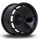 Jante aliaj Rota Jantă Rota D154 16X8 4X100 67,1 ET20, Black | race-shop.ro