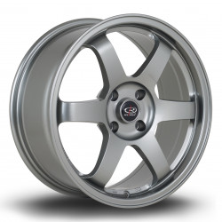 Jantă Rota Grid 2 17X7.5 4X108 73,0 ET25, Steelgrey