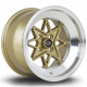 Jante aliaj Rota Jantă Rota Hachi 15X9 4X114 73,0 ET0, Gold | race-shop.ro