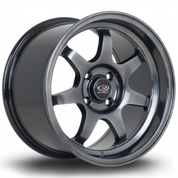 Jantă Rota K7 15X9 4X100 67,1 ET36, Black