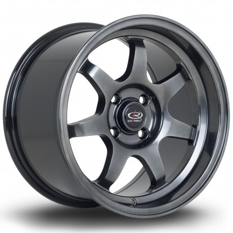 Jante aliaj Rota Jantă Rota K7 15X9 4X100 67,1 ET36, Black | race-shop.ro