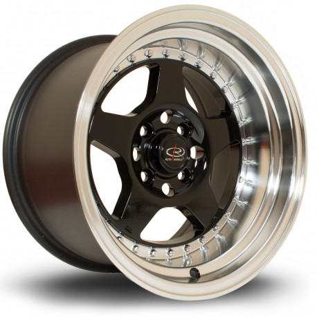 Jante aliaj Rota Jantă Rota Kyusha 15X9 4X114 73,0 ET0, Black | race-shop.ro