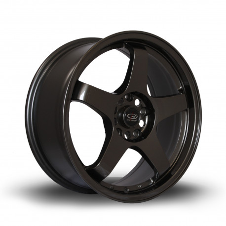 Jante aliaj Rota Jantă Rota GTR 17X7.5 4X100 67,1 ET45, Gunmetal | race-shop.ro