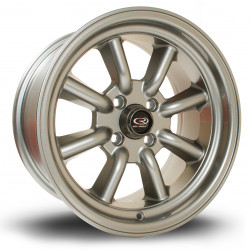 Jantă Rota RKR 15X8 4X114 73,0 ET0, Steelgrey