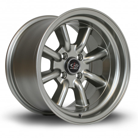 Jante aliaj Rota Jantă Rota RKR 15X9 4X100 67,1 ET0, Steelgrey | race-shop.ro