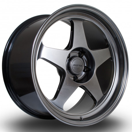 Jante aliaj Rota Jantă Rota Slip 18X9.5 5X100 73,0 ET38, Black | race-shop.ro