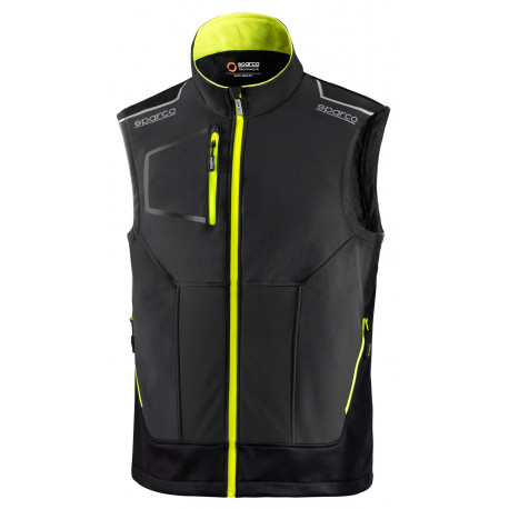 Geci și hanorace Vestă SPARCO TECH TECH LIGHT VEST TW - gey/galben | race-shop.ro
