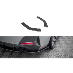 MAXTON DESIGN Street Pro prelungiri laterale bară spate pentru BMW 4 Gran Coupe M-Pack G26, negru
