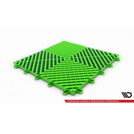 Promoții MAXTON plăci modulare pentru podea garaj (1x1m), verde deschis | race-shop.ro