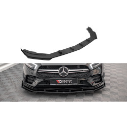 MAXTON DESIGN Street Pro prelungire bară față + flapsuri pentru Mercedes A35 AMG / AMG-Line Aero Pack W177