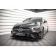 Body kit și tuning vizual MAXTON DESIGN Street Pro prelungire bară față + flapsuri pentru Mercedes A35 AMG / AMG-Line Aero Pack W177 | race-shop.ro