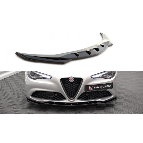 Body kit și tuning vizual Prelungire bară față V.2 Alfa Romeo Giulia Sport | race-shop.ro