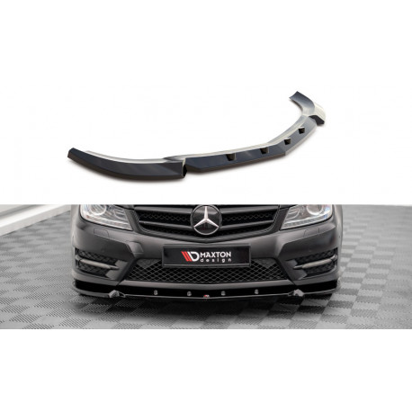 Body kit și tuning vizual Prelungire bară față V.1 Mercedes-Benz C Coupe AMG-Line C204 | race-shop.ro