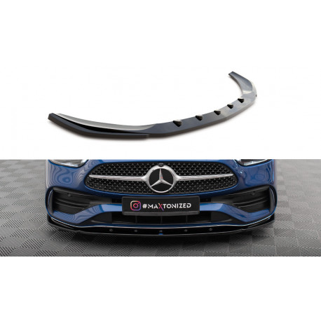 Body kit și tuning vizual Prelungire bară față V.2 Mercedes-Benz C AMG-Line W206 | race-shop.ro
