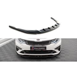 MAXTON DESIGN prelungire bară față pentru Kia Optima Mk4 Facelift, negru lucios, V2