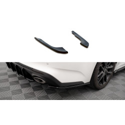MAXTON DESIGN prelungiri laterale bară spate pentru Kia Optima Mk4 Facelift, negru lucios, V2
