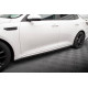 Body kit și tuning vizual MAXTON DESIGN prelungiri praguri pentru Kia Optima Mk4 Facelift, negru lucios | race-shop.ro
