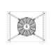 Accesorii de instalație Suport oțel ventilator SPAL | race-shop.ro