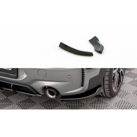 Body kit și tuning vizual MAXTON DESIGN prelungiri laterale bară spate pentru Mini Cooper Clubman John Cooper Works F54, negru lucios, V2 | race-shop.ro