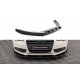 Body kit și tuning vizual MAXTON DESIGN prelungire bară față pentru Audi A5 Coupe 8T Facelift, negru lucios, V1 | race-shop.ro
