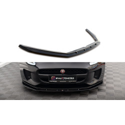 MAXTON DESIGN prelungire bară față pentru Jaguar F-Type Mk1 Facelift, negru lucios, V1