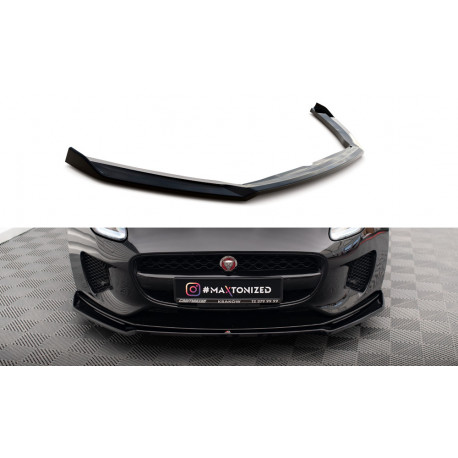 Body kit și tuning vizual Prelungire bară față V.2 Jaguar F-Type Mk1 Facelift | race-shop.ro
