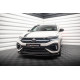 Body kit și tuning vizual MAXTON DESIGN prelungire bară față pentru Volkswagen T-Roc R Mk1 Facelift, negru lucios, V1 | race-shop.ro