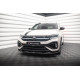 Body kit și tuning vizual MAXTON DESIGN prelungire bară față pentru Volkswagen T-Roc R Mk1 Facelift, negru lucios, V2 | race-shop.ro