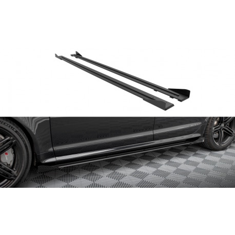 Body kit și tuning vizual Street Pro Prelungire praguri + flapsuri Audi RS6 Avant C6 | race-shop.ro