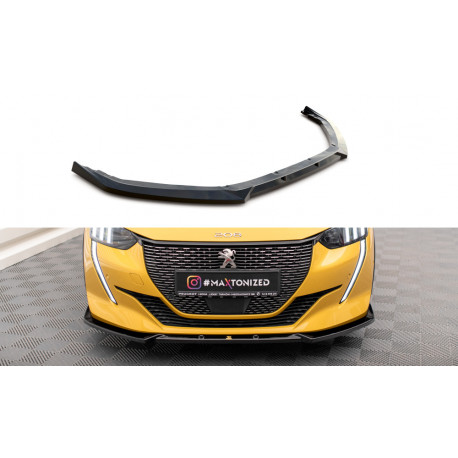 Body kit și tuning vizual Prelungire bară față V.1 Peugeot 208 GT Mk2 | race-shop.ro