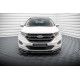 Body kit și tuning vizual MAXTON DESIGN prelungire bară față pentru Ford Edge Sport Mk2, negru lucios | race-shop.ro