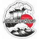 Autocolante Sticker race-shop Japan Wave | race-shop.ro