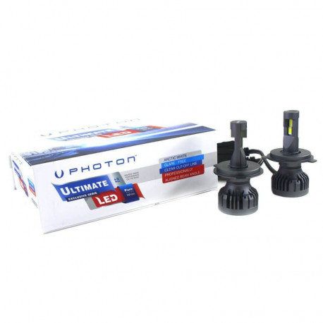 Becuri auto PHOTON ULTIMATE SERIES H1 becuri LED 12-24V 55W P14.5s +5 PLUS CAN (2buc) | race-shop.ro