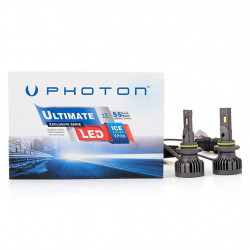 PHOTON ULTIMATE SERIES HB3 becuri LED 12-24V 55W P20d +5 PLUS CAN (2buc)