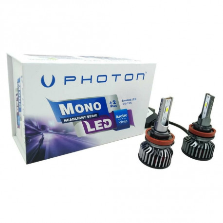 Becuri auto PHOTON MONO H8/H9/H11/H16 becuri LED +3 PLUS 7000lm CAN (2buc) | race-shop.ro
