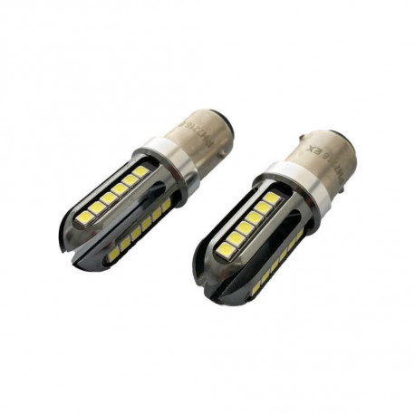 Becuri auto PHOTON LED EXCLUSIVE SERIES PR21/5W bec auto 12-24V 21W/5 BAY15d red CAN (2buc) | race-shop.ro