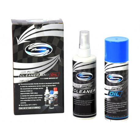 Întreținere și curățare filtre Set de curățare și întreținere Simota pentru filtru de aer sport. | race-shop.ro