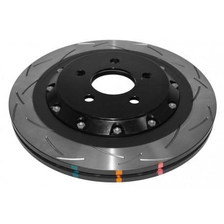 Frâne DBA DBA 5000 series T3 Slotted Black Hat DBA52165BLKS (2 pcs) | race-shop.ro