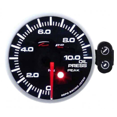 Ceasuri bord DEPO PK 52mm Ceas indicator programabil presiune ulei DEPO Racing | race-shop.ro